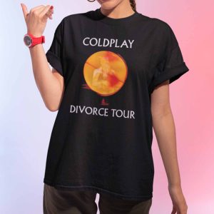 Coldplay Divorce Tour Shirt