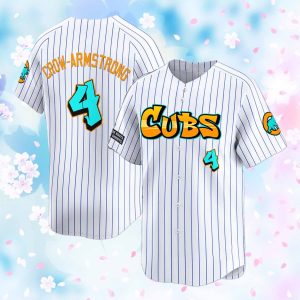 Chicago Cubs Graffiti White Stripe Jersey 2025
