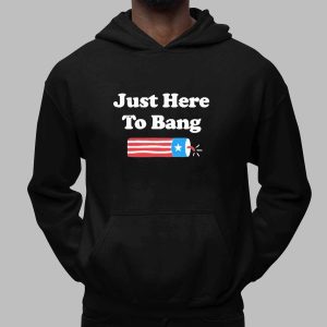 Rex Ryan Wearing Just Here To Bang Shirt