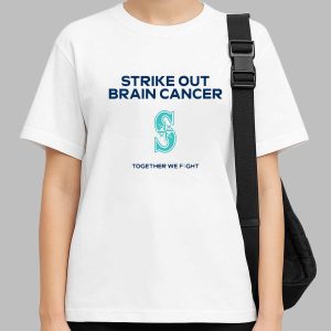 2025 Mariners Strike Out Brain Cancer Shirt Giveaway 1 2025 Mariners Strike Out Brain Cancer Shirt Giveaway