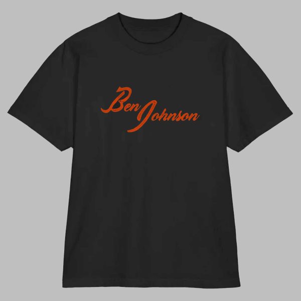 Ben Johnson Shirt Giveaway