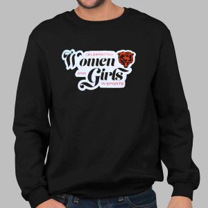 Celebrating Women And Girls In Sports Chicago Bears Shirt