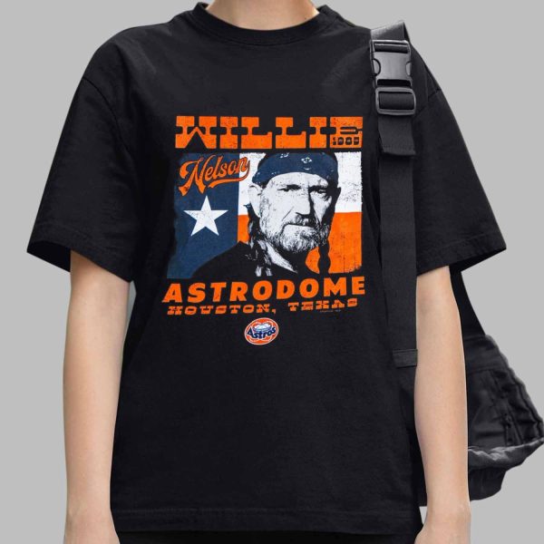 Willie Nelson Astrodome Houston Texas Shirt