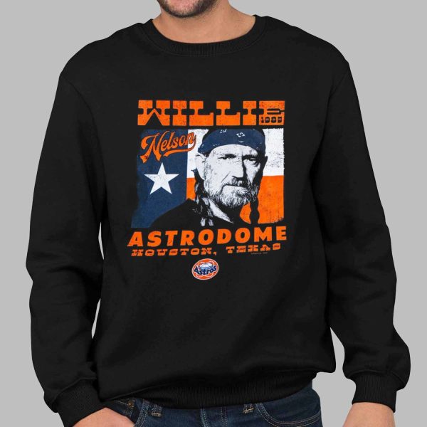 Willie Nelson Astrodome Houston Texas Shirt