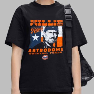 Willie Nelson Astrodome Houston Texas Shirt 1 Willie Nelson Astrodome Houston Texas Shirt