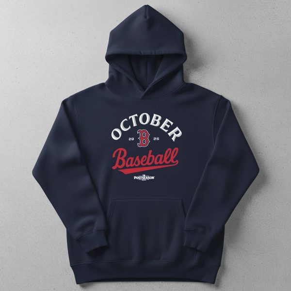 Boston Red Sox October Baseball 2025 Shirt