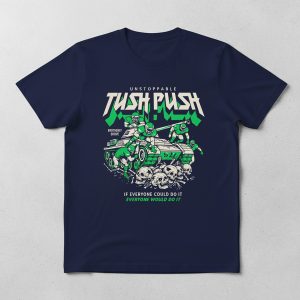 Unstoppable Tush Push Brotherly Shove T-Shirt 1 Unstoppable Tush Push Brotherly Shove T Shirt