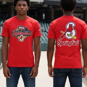 Springfield Cardinals Texas League Champions 2025 T-Shirt