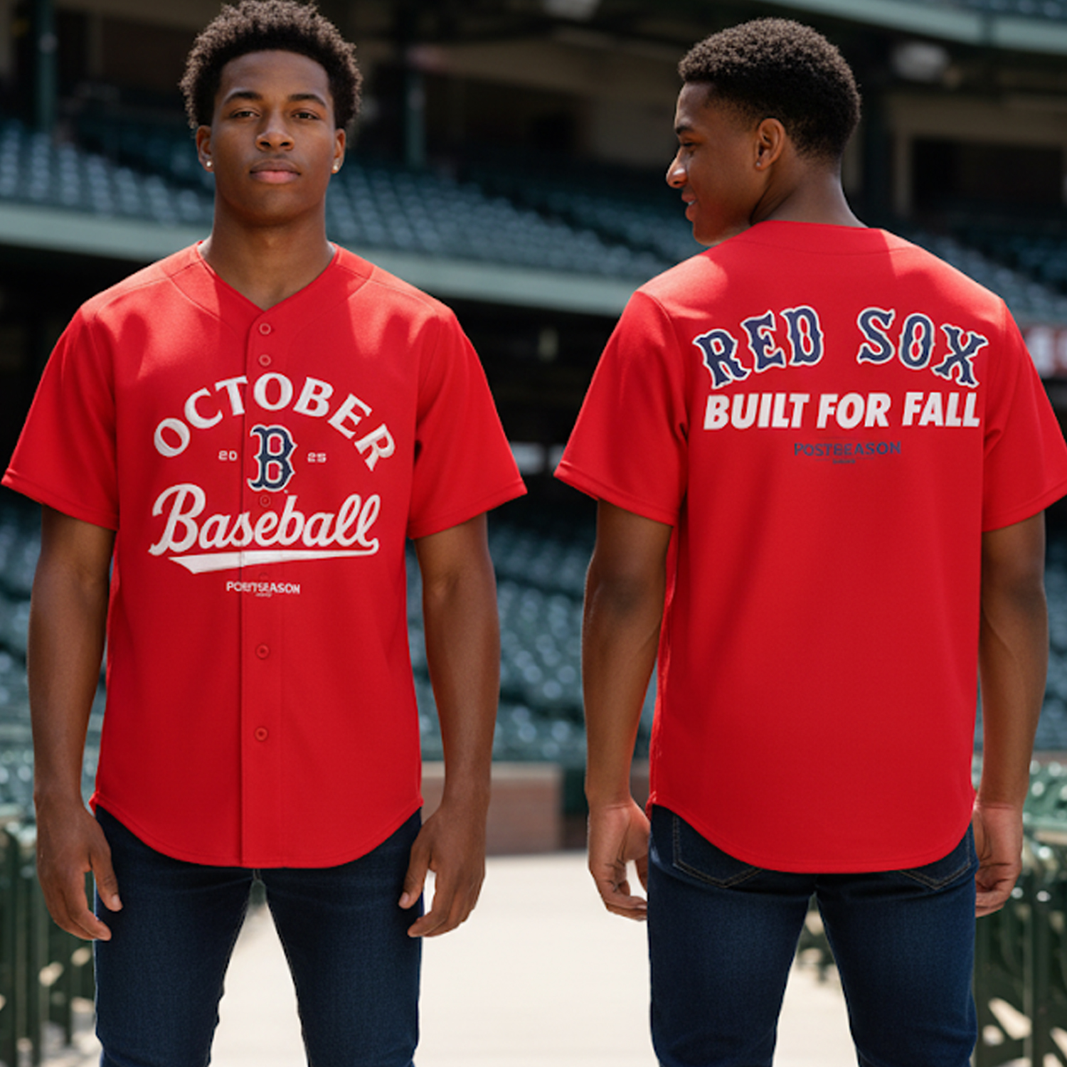 Red Sox 2025 October Baseball Jersey Red Sox 2025 October Baseball Jersey
