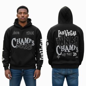 Aces Playa Society 2025 Wnba Finals Champions Hoodie