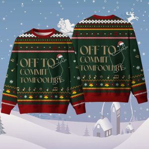 Off To Commit Ugly Christmas Sweater