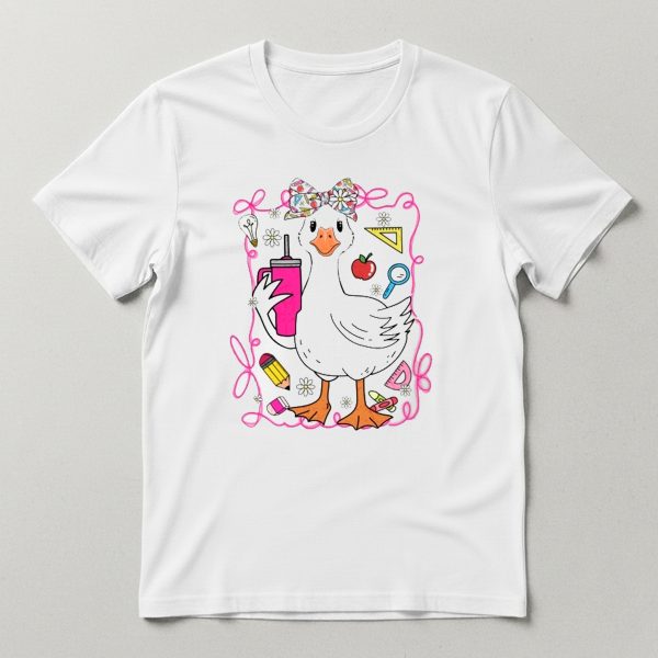 Brooke And Bear Back To School Goose Shirt