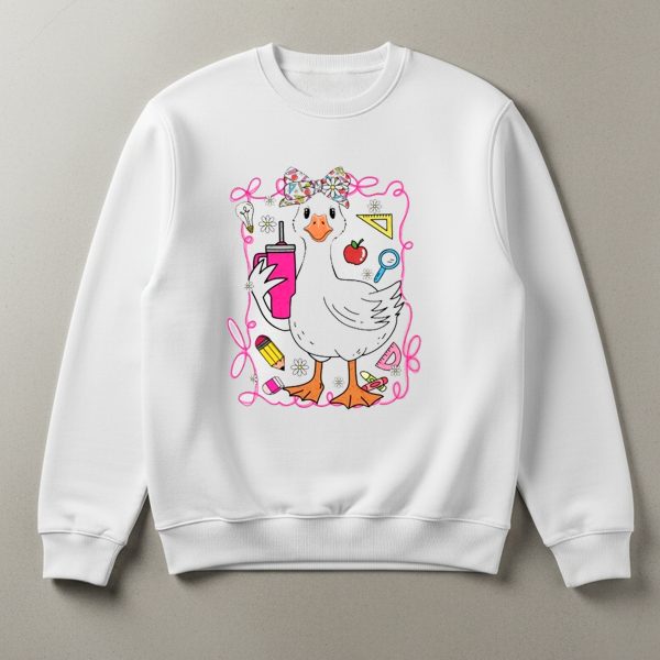 Brooke And Bear Back To School Goose Shirt
