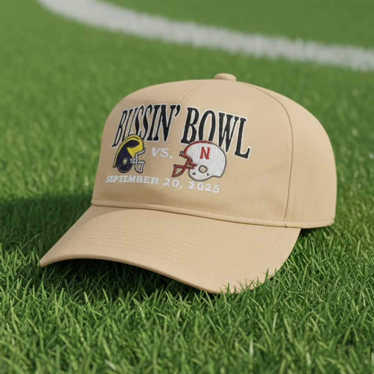 Bussin Bowl Michigan Vs Netflix Hat 2025 Bussin Bowl Michigan Vs Netflix Hat 2025