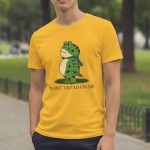 Don't Tread On Me Portland Frog T-Shirt