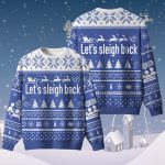 Lets Sleigh Back Ugly Christmas Sweater