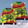 Surely Not Everybody Was Kung Fu Fighting Ugly Christmas Sweater
