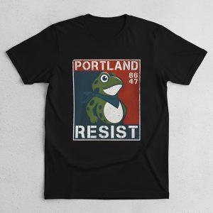 Portland Frog T Shirt