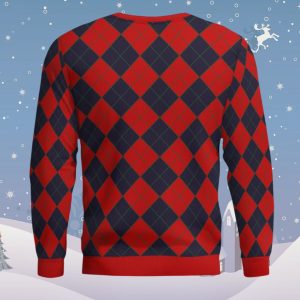 Santa Claus Merry Swishmas Basketball Ugly Sweater 2 Santa Claus Merry Swishmas Basketball Ugly Sweater