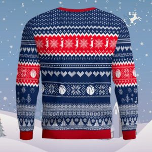 Ho Ho Hoops Basketball Christmas Ugly Sweater