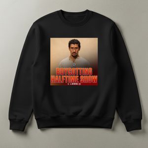 Boycotting Bad Bunny Super Bowl Halftime Show T-Shirt 2 Boycotting Bad Bunny Super Bowl Halftime Show T Shirt