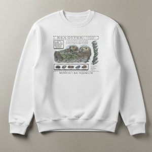 Sea Otter Monterey Bay Aquarium T-Shirt 3 Sea Otter Monterey Bay Aquarium T Shirt