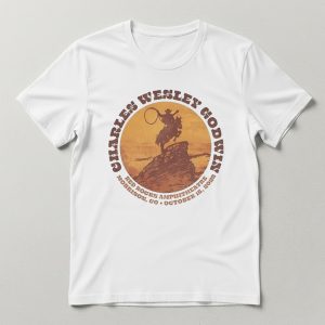 Charles Wesley Godwin Oct 15 2025 Red Rocks Show Shirt