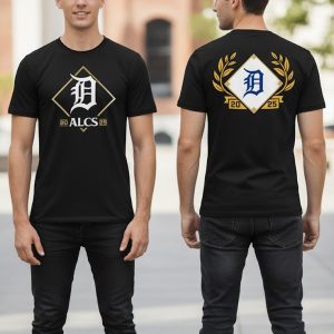Detroit Tigers 2025 Alcs Champions Locker Room Shirt