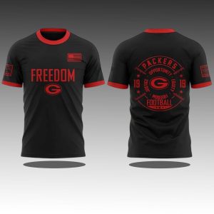 Packers 2025 Justice Opportunity Equity Freedom Football Shirt