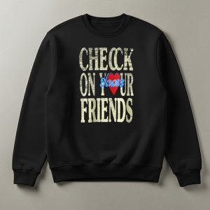 Eagles Jalyx Hunt Check On Your Friends Shirt 2 Eagles Jalyx Hunt Check On Your Friends Shirt 1