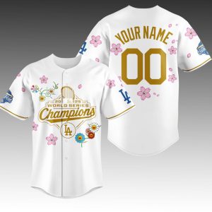 Dodgers X Takashi Murakami World Series Champion 2025 Jersey