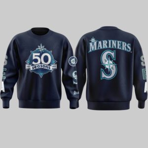 Mariners 50 Seasons Merch Celebration 2026 Hoodie 1