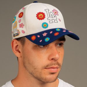 LA Dodgers x Murakami 2025 World Series Champions Baseball Cap 2 LA Dodgers x Murakami 2025 World Series Champions Baseball Cap