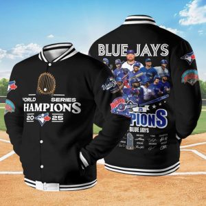 2025 Blue Jays World Series Champions Baseball Jacket