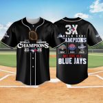 Blue Jays 3x World Series Champions 2025 Jersey