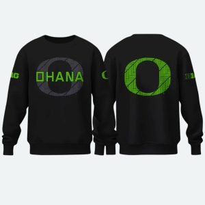 Oregon Ducks Ohana 2025 Football Shirt 1 Oregon Ducks Ohana 2025 Football Shirt 2
