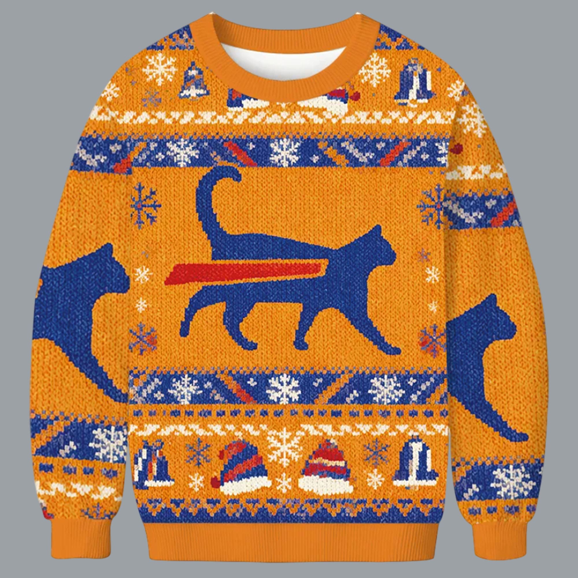 Cat Bills Funny Meme Ugly Christmas Sweater Cat Bills Funny Meme Ugly Christmas Sweater