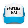 Cowgirl Foam Trucker Hat