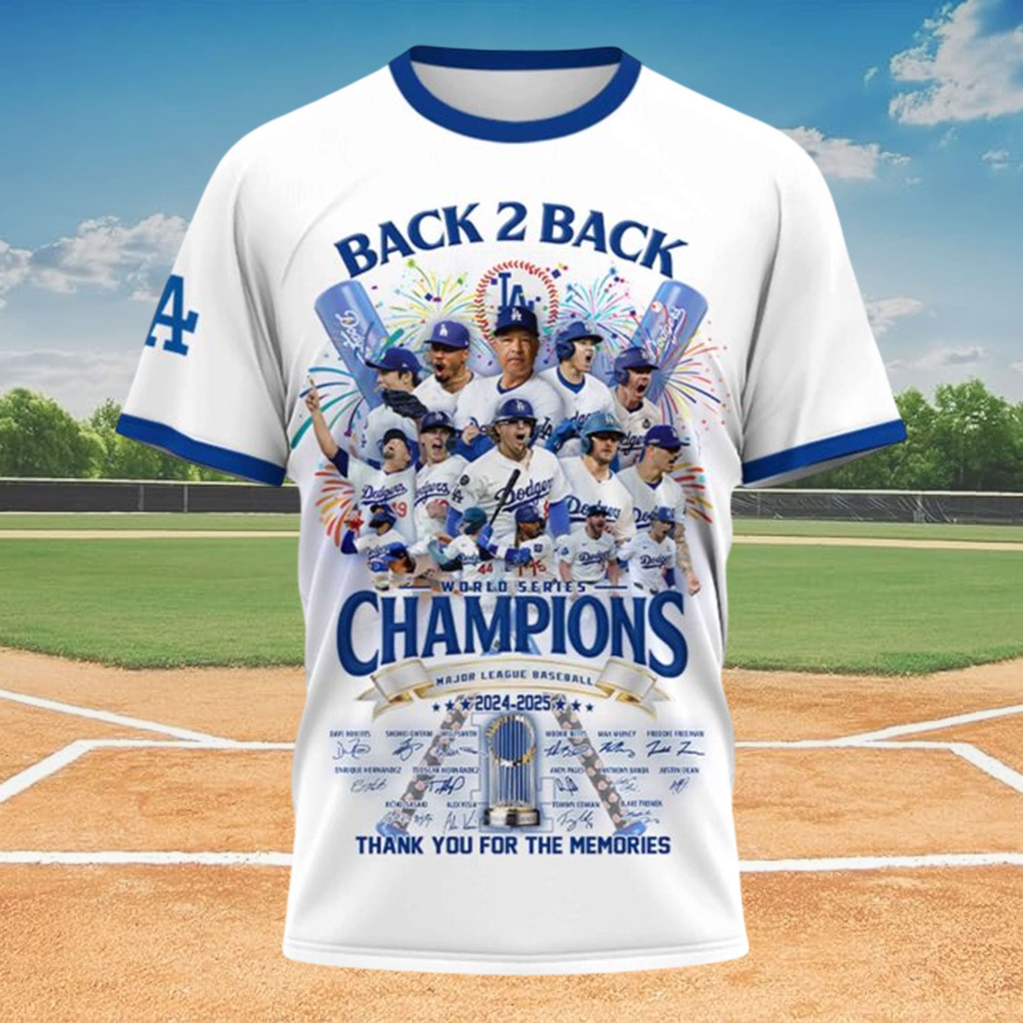 Dodgers 2024 2025 World Series Back To Back Champions Shirt Dodgers 2024 2025 World Series Back To Back Champions Shirt