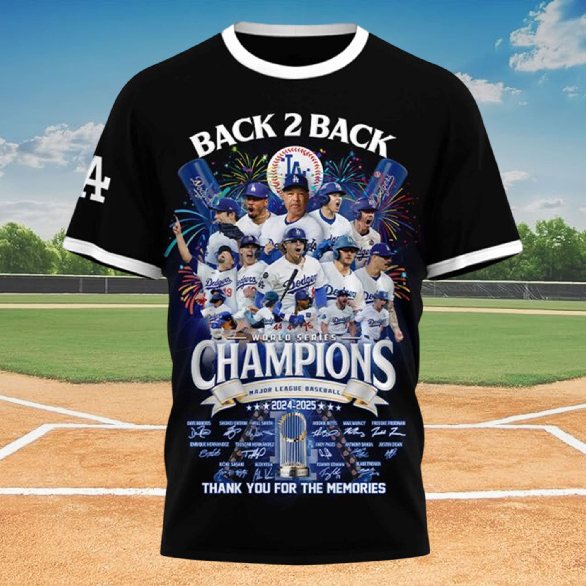 Dodgers 2024 2025 World Series Back To Back Champions Shirt Dodgers 2024 2025 World Series Back To Back Champions Shirt