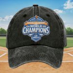 Dodgers Back To Back 24 World 25 Champions Baseball Cap