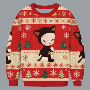 Yoshitomo Nara Christmas Ugly Sweater