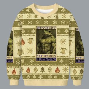 I Heard You Had Something To Say Christmas Ugly Sweater 1 I Heard You Had Something To Say Christmas Ugly Sweater