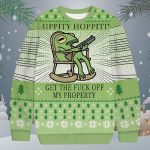 Frog Hippity Hoppity Christmas Ugly Sweater