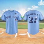 Guerrero Jr Blue Jays 2025 World Series Baseball Jersey