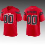 Houston Texans Battle Red 2025 Custom Football Jersey