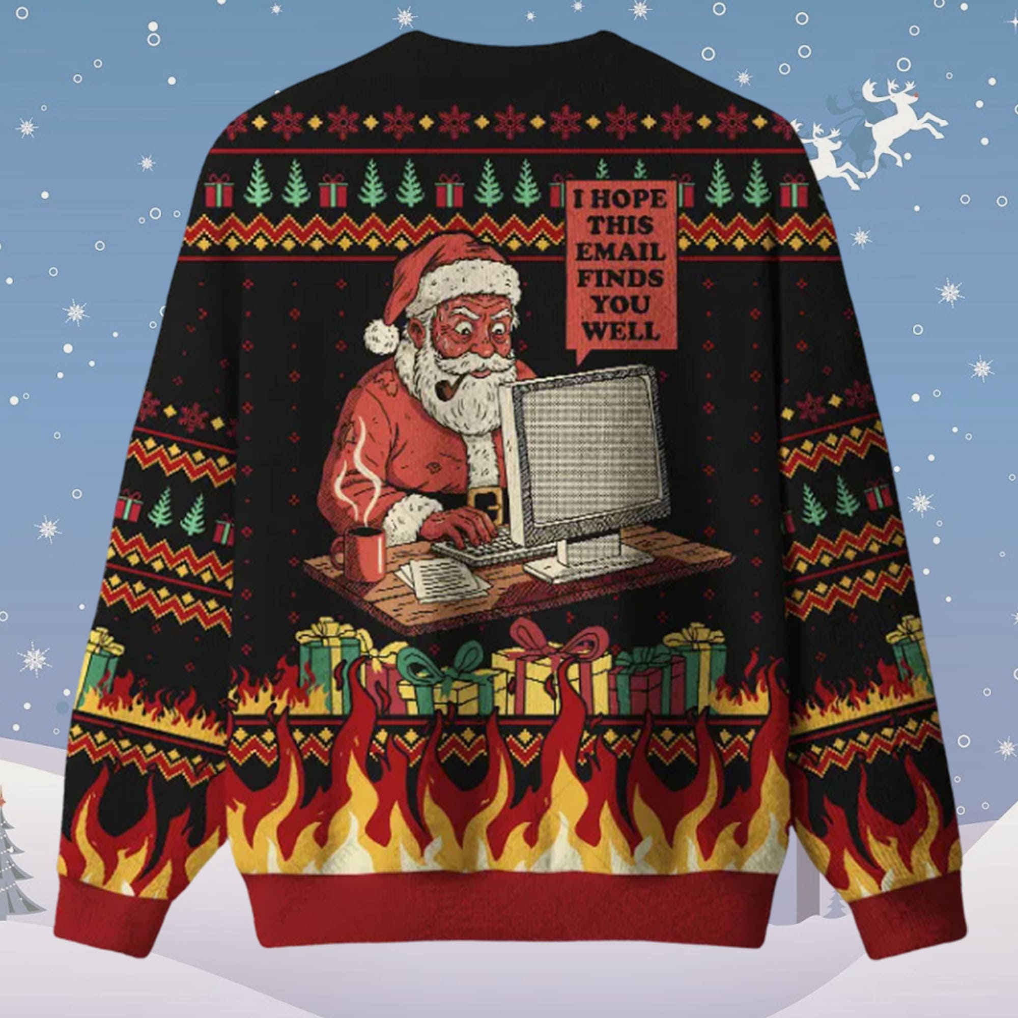 I Hope This Email Finds You Well Ugly Christmas Sweater I Hope This Email Finds You Well Ugly Christmas Sweater