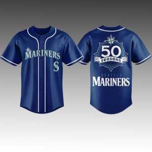 Mariners 50 Seasons Merch Celebration 2026 Jersey