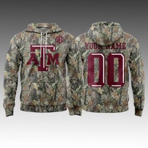 Texas A&M Aggies x Johnny Manziel Camouflage Shirt 1