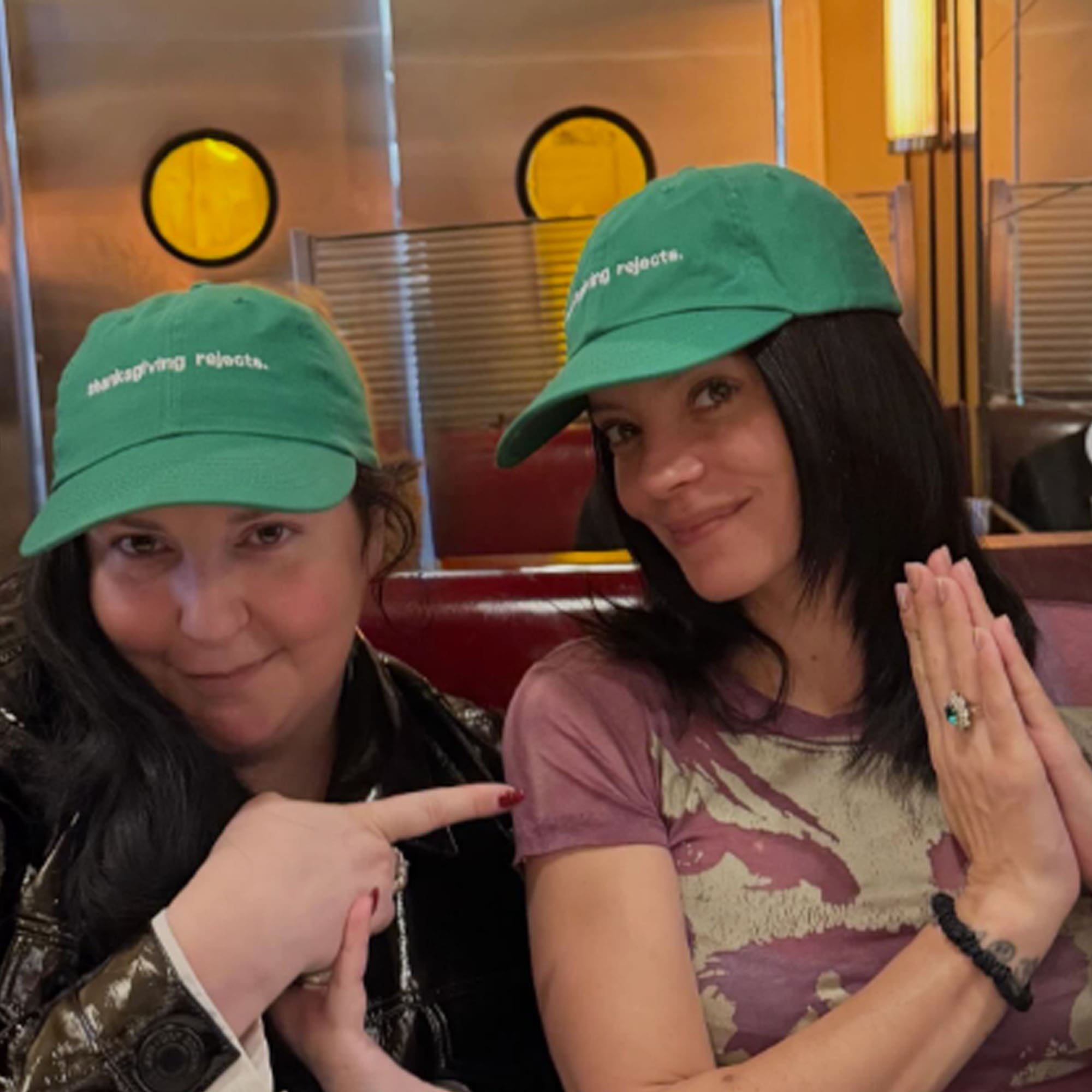 Lily Allen Thanksgiving Rejects Hat